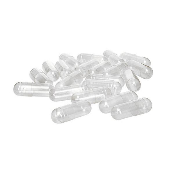 Empty Clear Capsules - Size 00