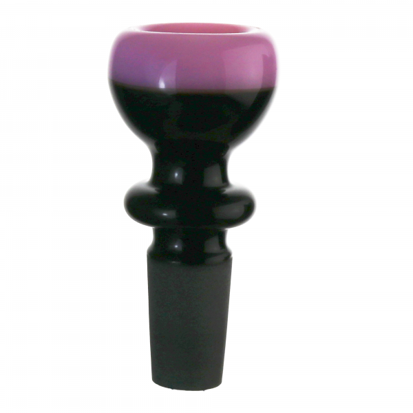 BILLY MATE Black Classy Colored Tip Glass Cone Piece – 14mm