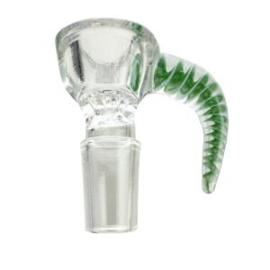 BILLY MATE Coloured Handle Glass Slider Cone Piece - 14mm