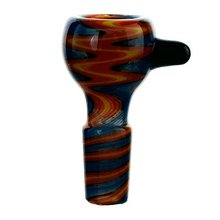 Load image into Gallery viewer, BILLY MATE Wig Wag Glass Cone Piece - 14mm
