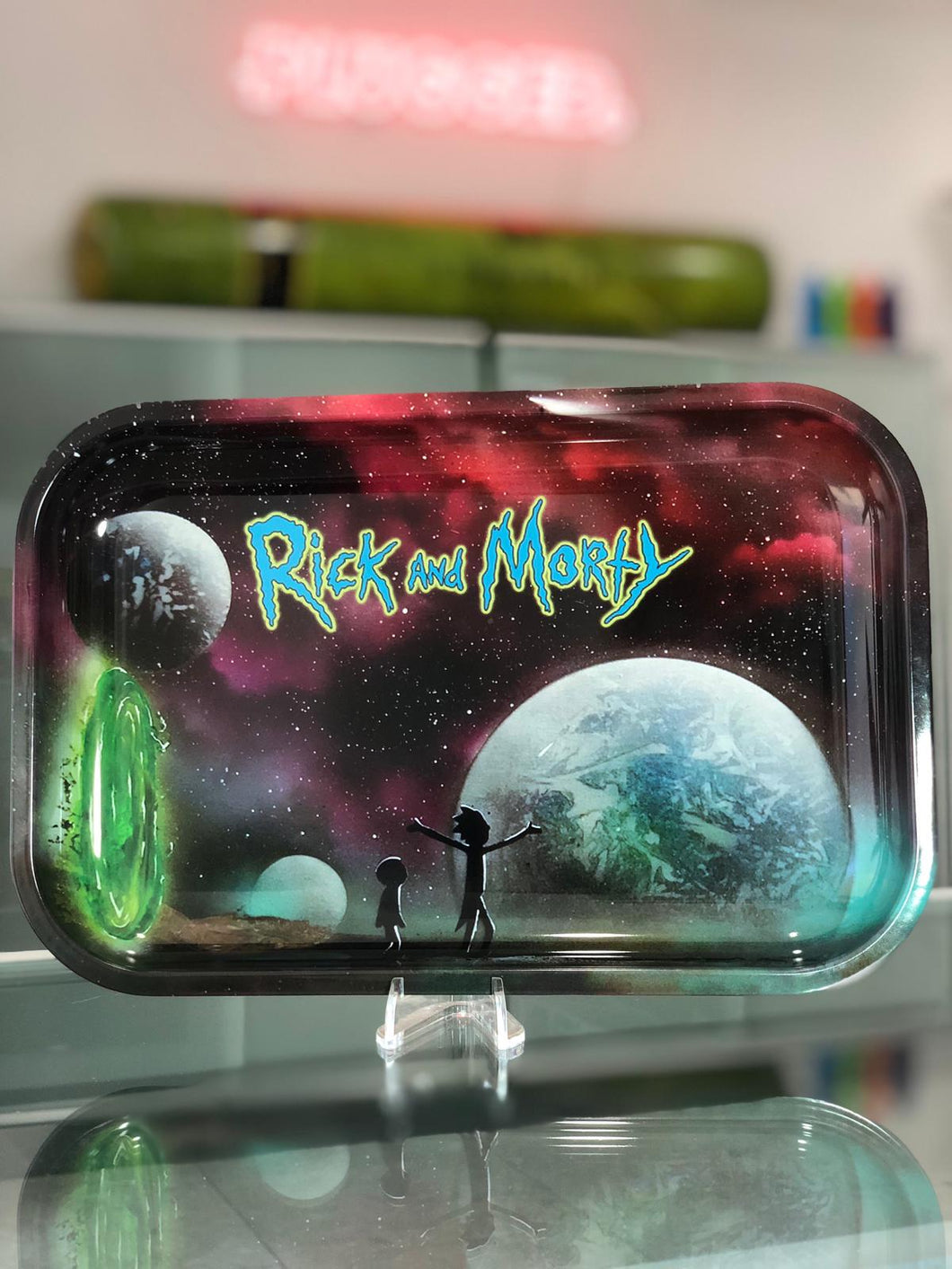 R&M Galaxy Portal Rolling Tray - 18cm x 25cm