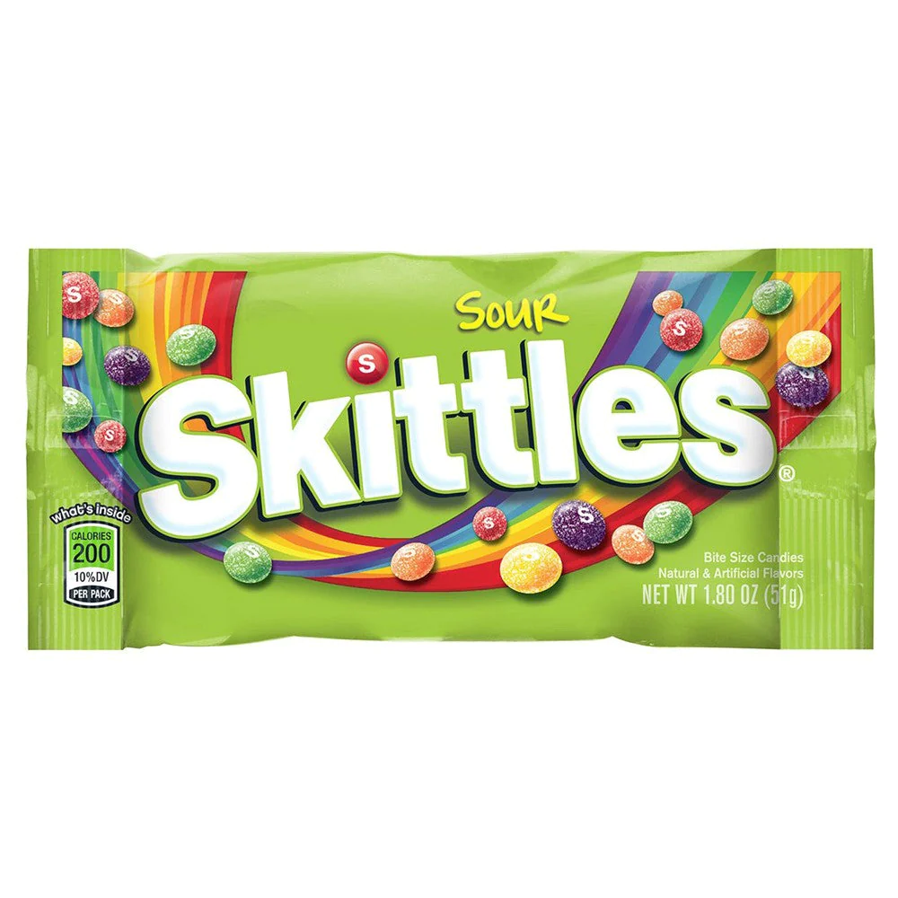 SKITTLES Classic Sours - 61.5g