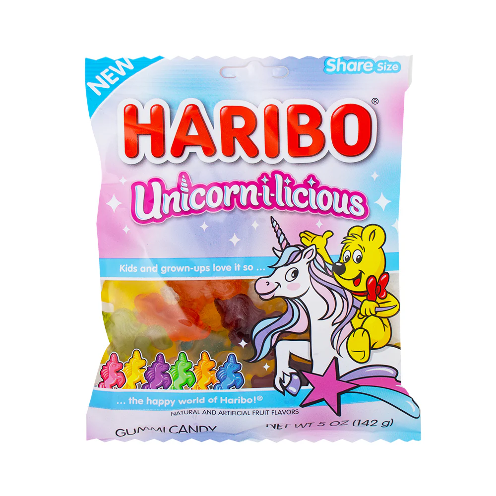 HARIBO Unicorn-i-licious Gummi - 142g
