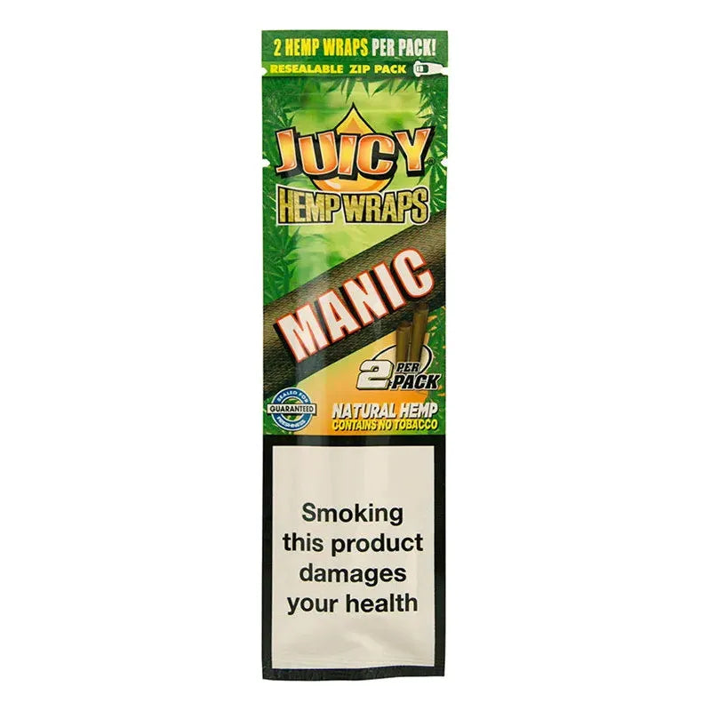 JUICY JAY Hemp Wraps Manic - 2 Pack