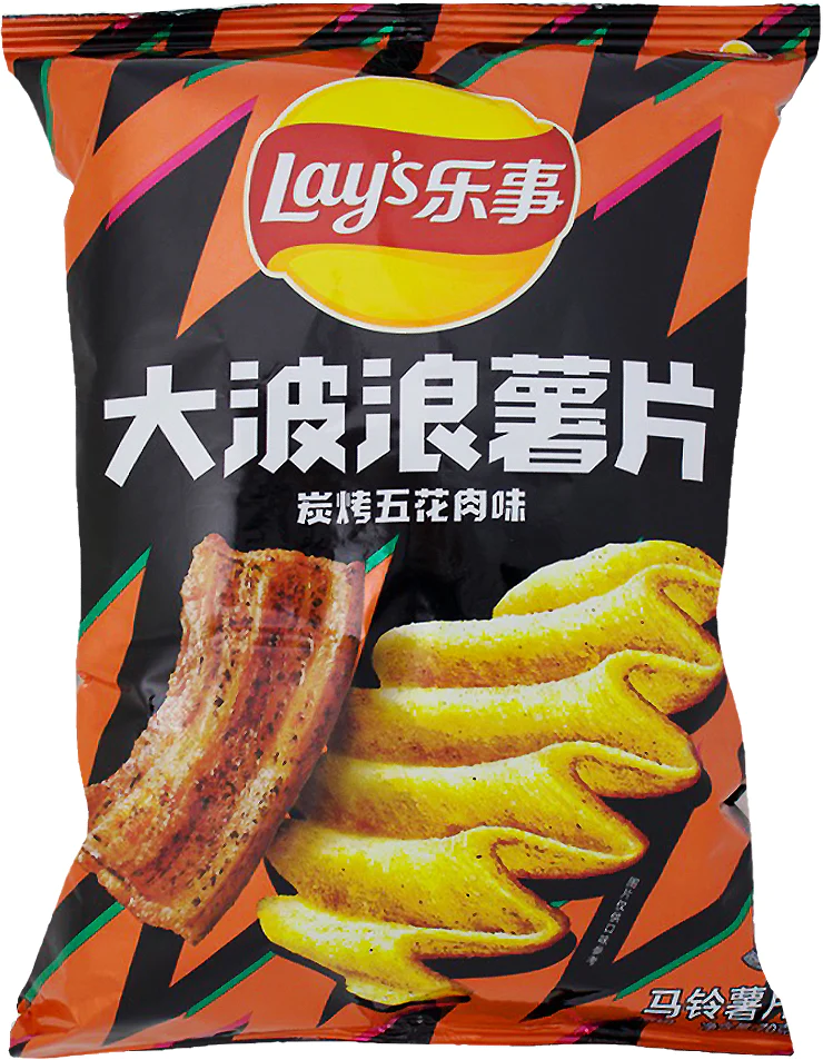 LAYS Charcoal Grilled Pork - 70g