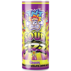 TNT Sour Fizz Grape Soda - 250ml
