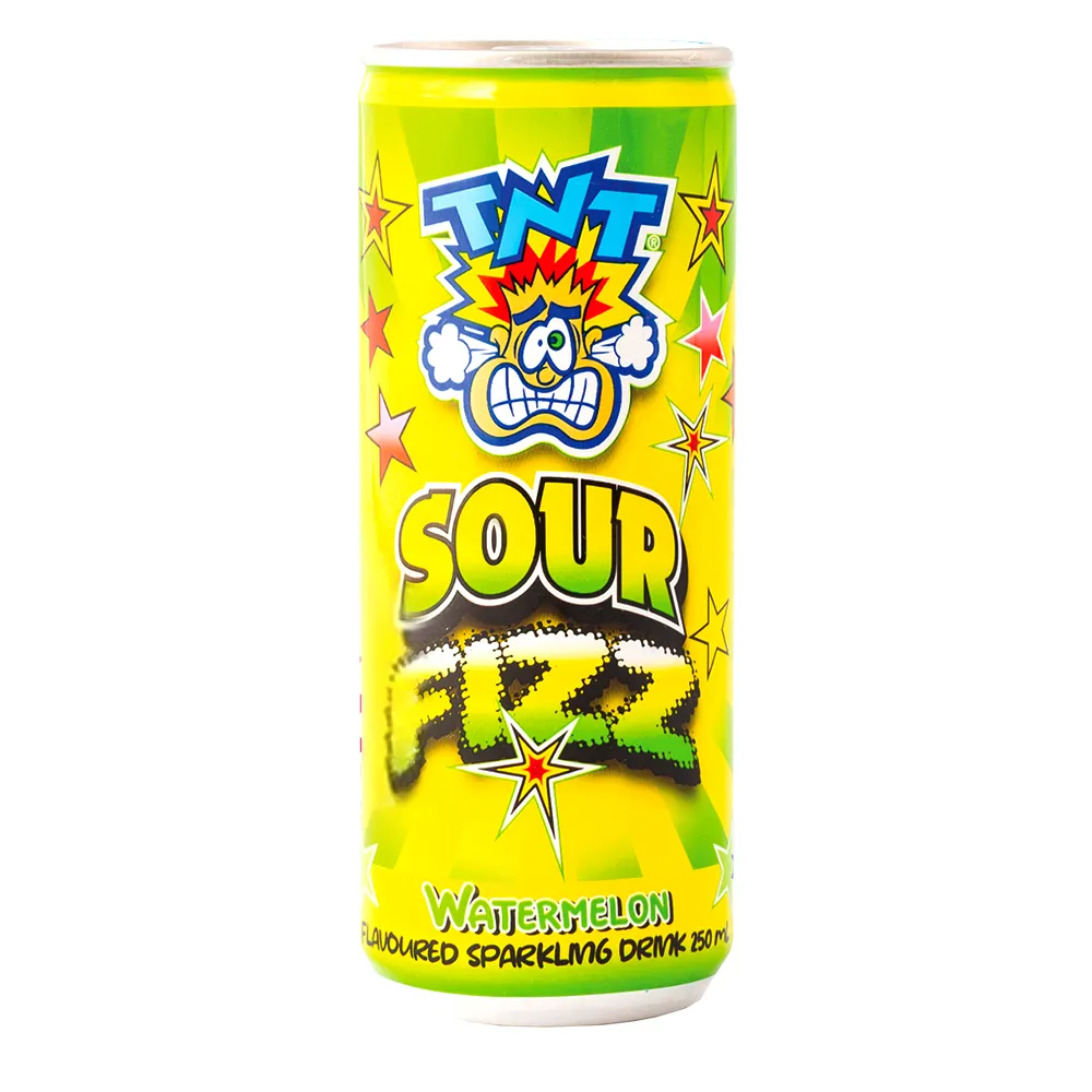 TNT Sour Fizz Watermelon Soda - 250ml